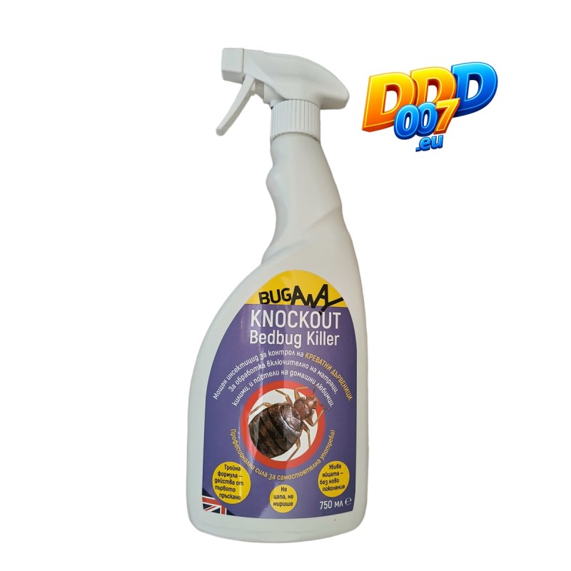 Knockout Bedbug Killer – ефективен инсектицид за дървеници