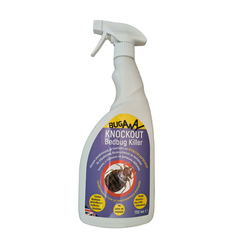 Knockout Bedbug Killer – ефективен инсектицид за дървеници