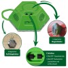 Уред за прогонване на птици Gardigo Solar Bird Repeller 360°