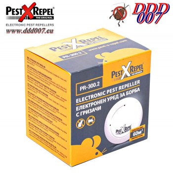 Ултразвуков уред Pest X Repel PR 300.2 за борба с гризачи – мишки и плъхове